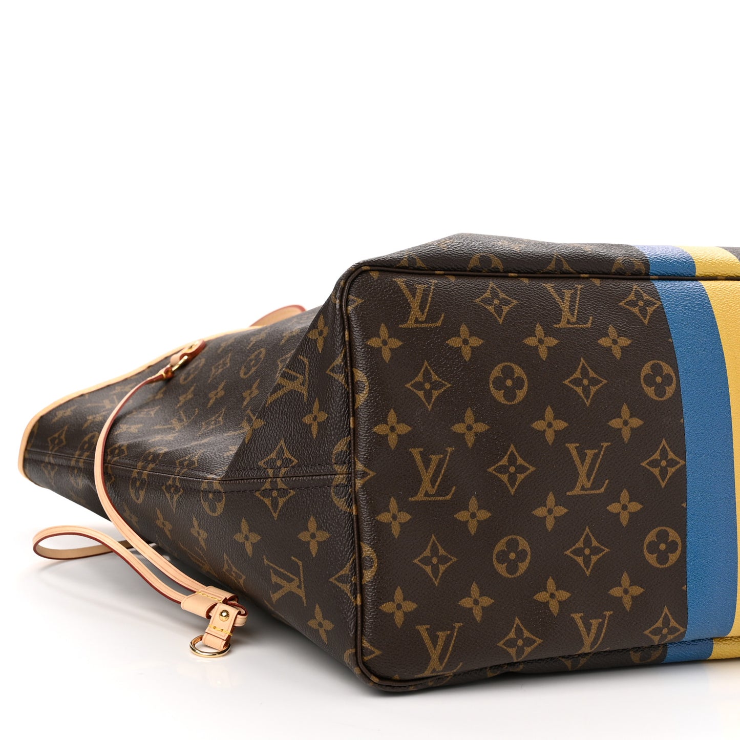 Monogram My LV Heritage Neverfull GM White Bleu Clair