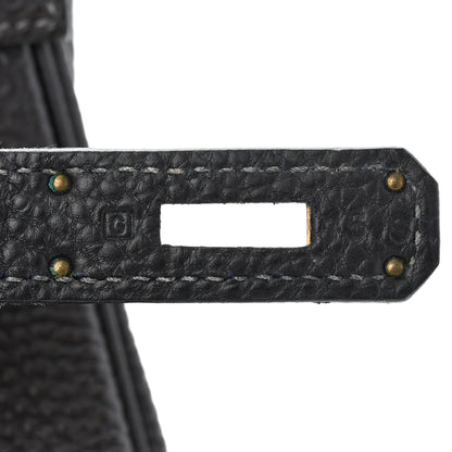 Hermes Fjord Kelly Retourne 32 Indigo 7 of 14