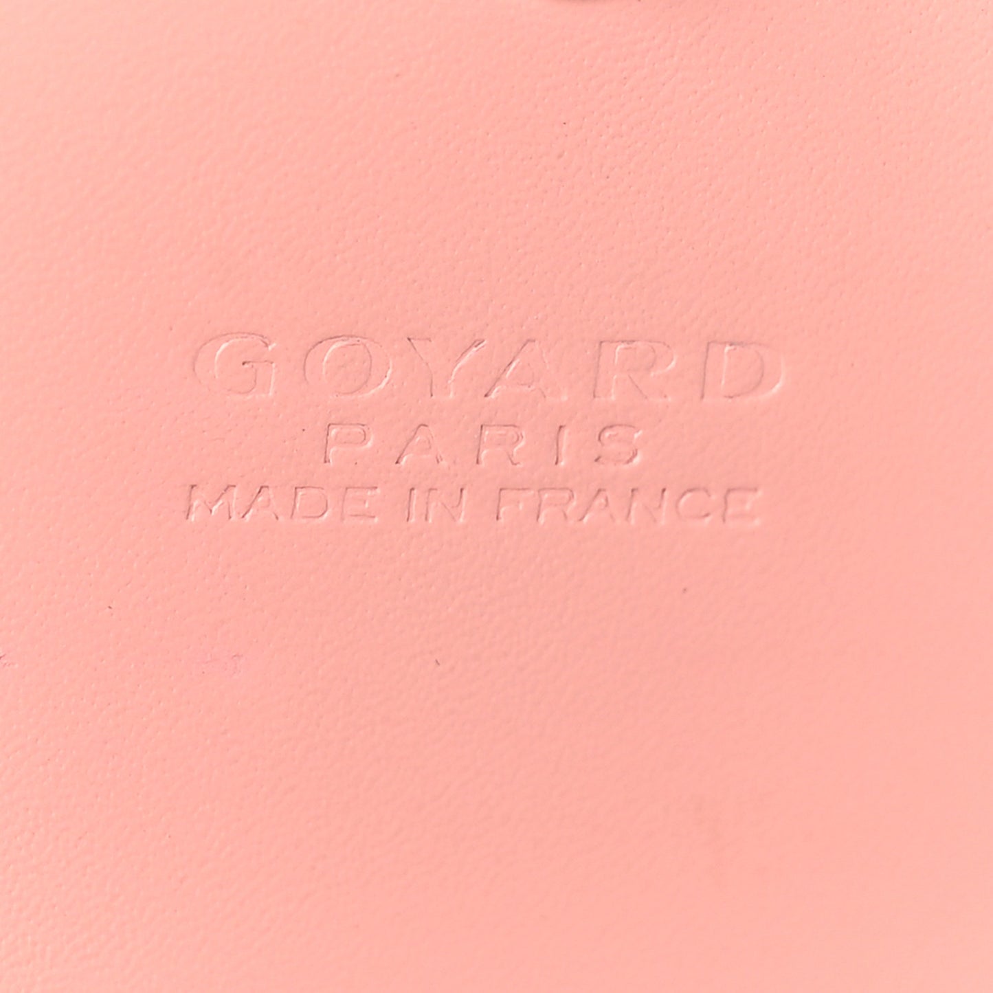 Goyardine Varenne Continental Wallet Pink