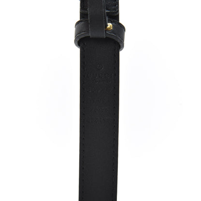 Gucci Calfskin Double G 20mm Belt 70 28 Black 3 of 3