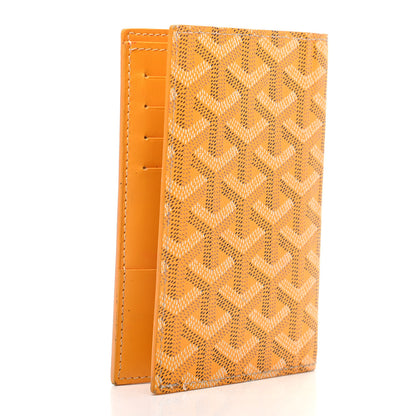 Goyard Goyardine Passport Wallet Yellow 3 of 9