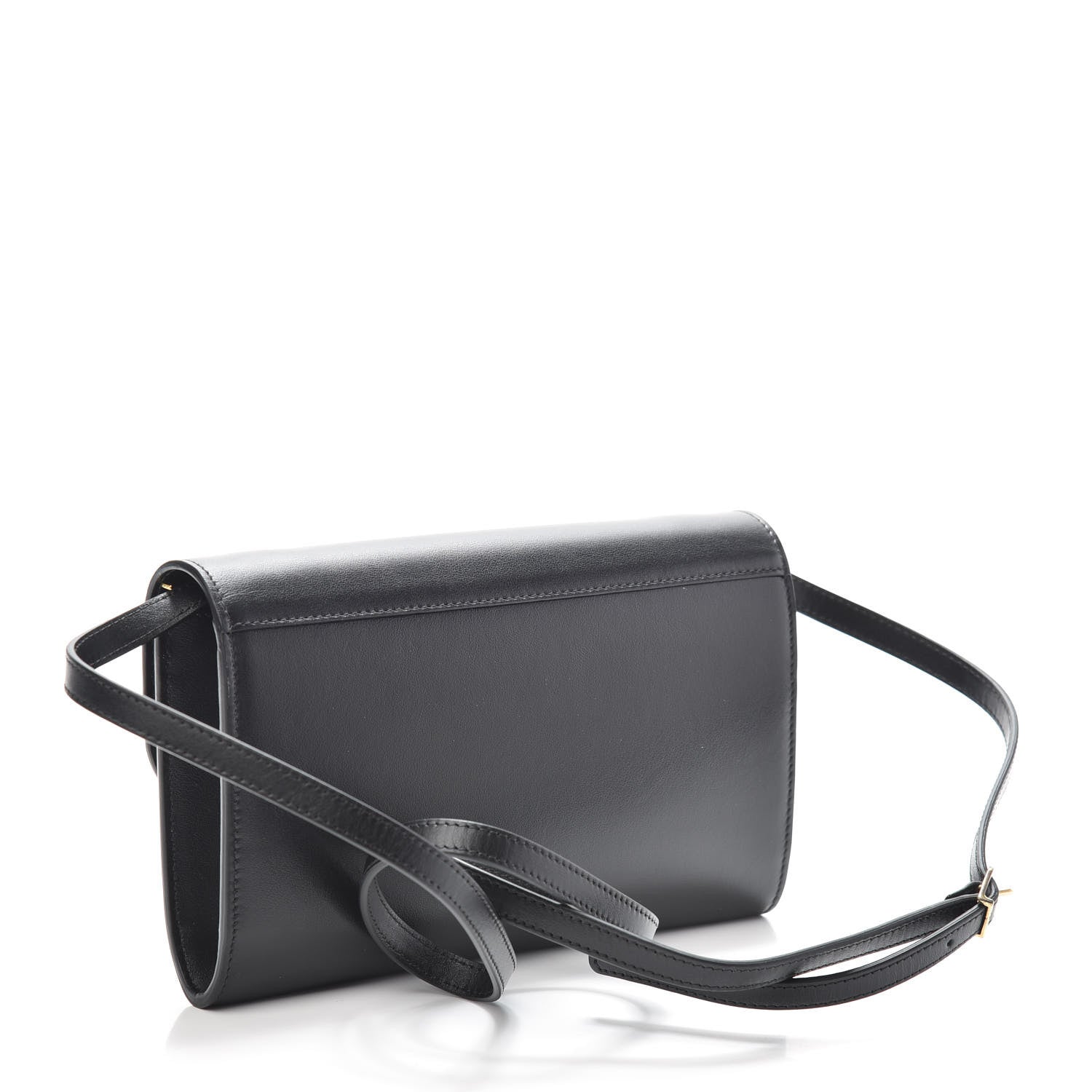Celine Smooth Calfskin Tassel Belt Bag Black 3 of 9