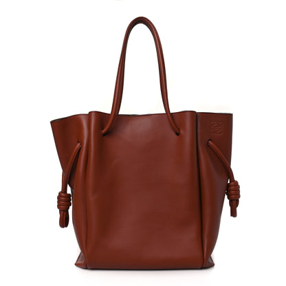 Loewe Calfskin Medium Flamenco Knot Bag Rust 1 of 8