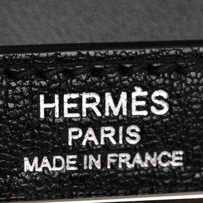 Hermes Chevre Chamkila Kelly Elan Black 6 of 12