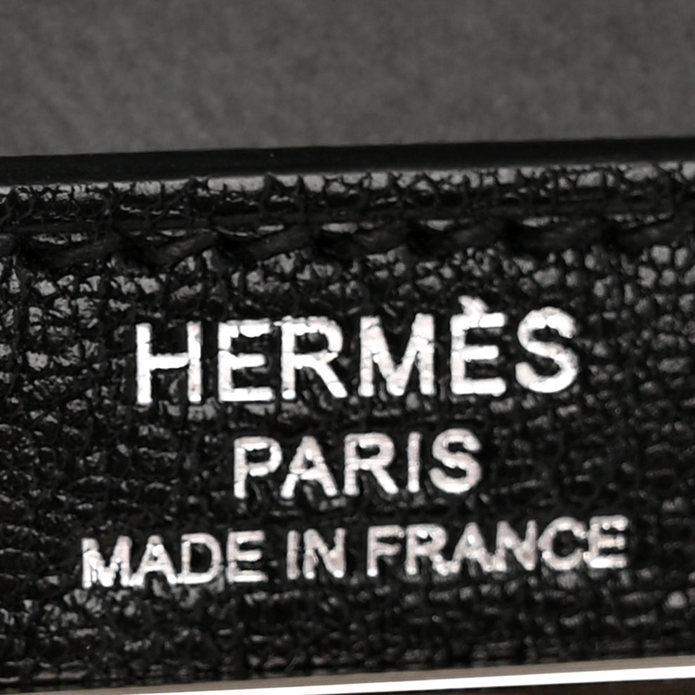 Hermes Chevre Chamkila Kelly Elan Black 1782514 – FASHIONPHILE
