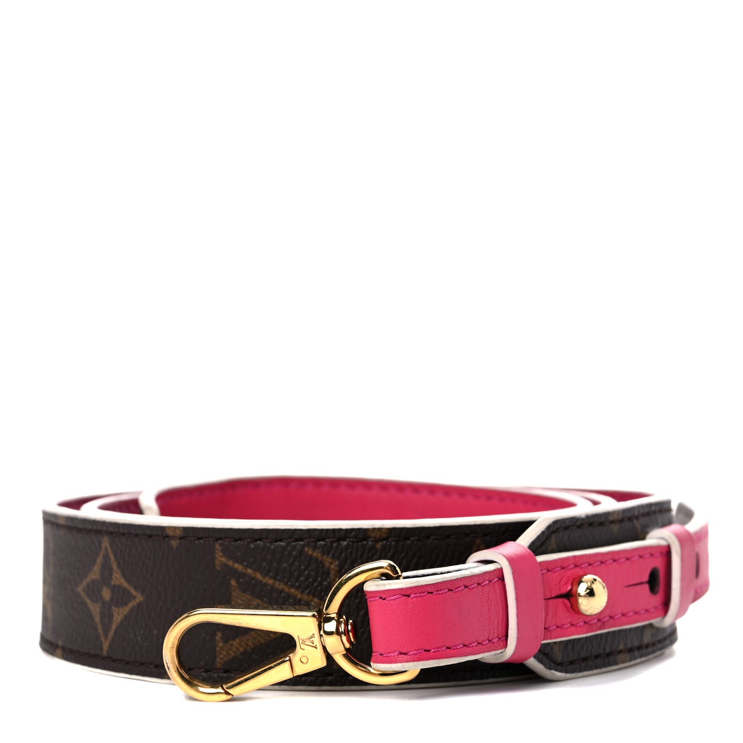 Louis Vuitton Monogram Bandouliere Shoulder Strap XL Hot Pink 1 of 9