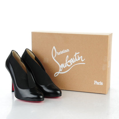 Christian Louboutin Shiny Nappa Toot Couverte 100 Pumps 35 Black 7 of 7