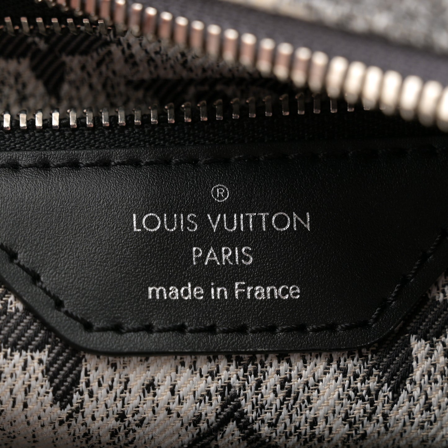 Denim Monogram Jacquard Speedy Bandouliere 25 Black