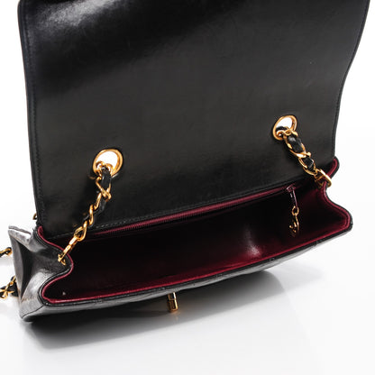 Chanel Lambskin Quilted Small Single Flap Black 7 of 10