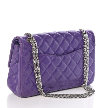Chanel Lambskin Quilted 2.55 Reissue 226 Flap Purple 3 of 11