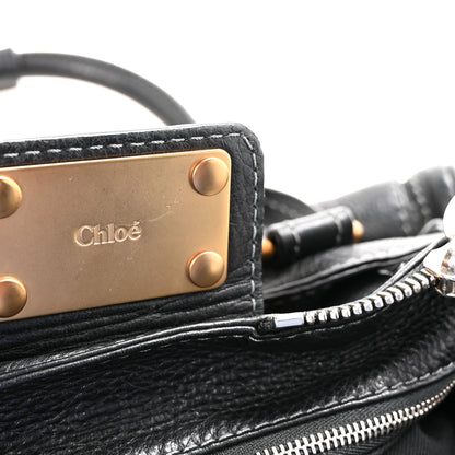 Chloe Calfskin Medium Paddington Satchel Black 6 of 9
