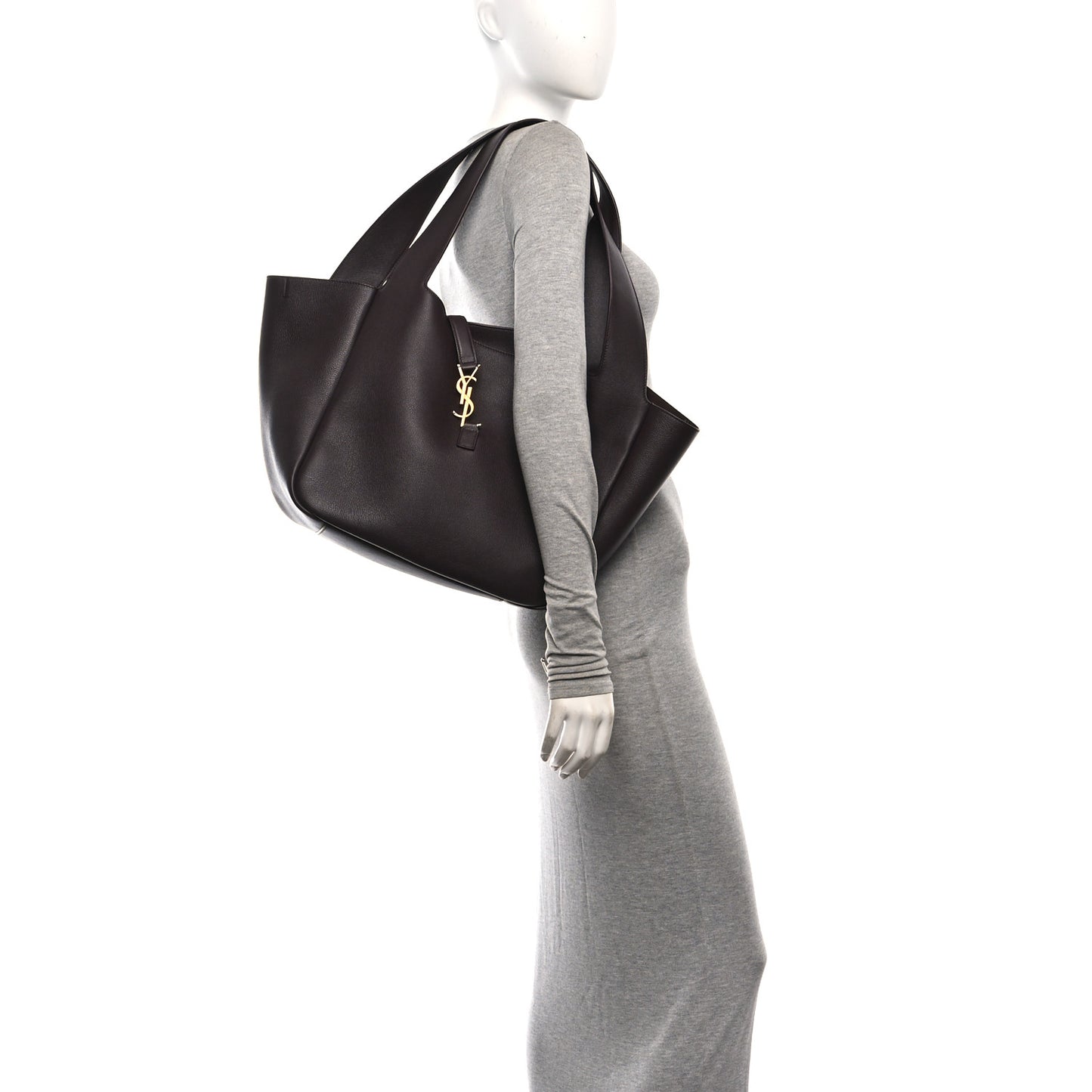 Smooth Calfskin Le 5 A 7 Bea Tote Raisin