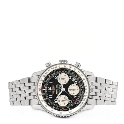 Breitling Stainless Steel 42mm Navitimer Chronograph Automatic Watch Black A23322 2 of 5
