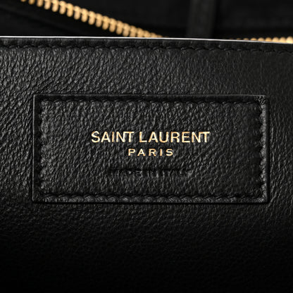 Saint Laurent Patent Matelasse Monogram Large Jamie 4.3 Black 6 of 10
