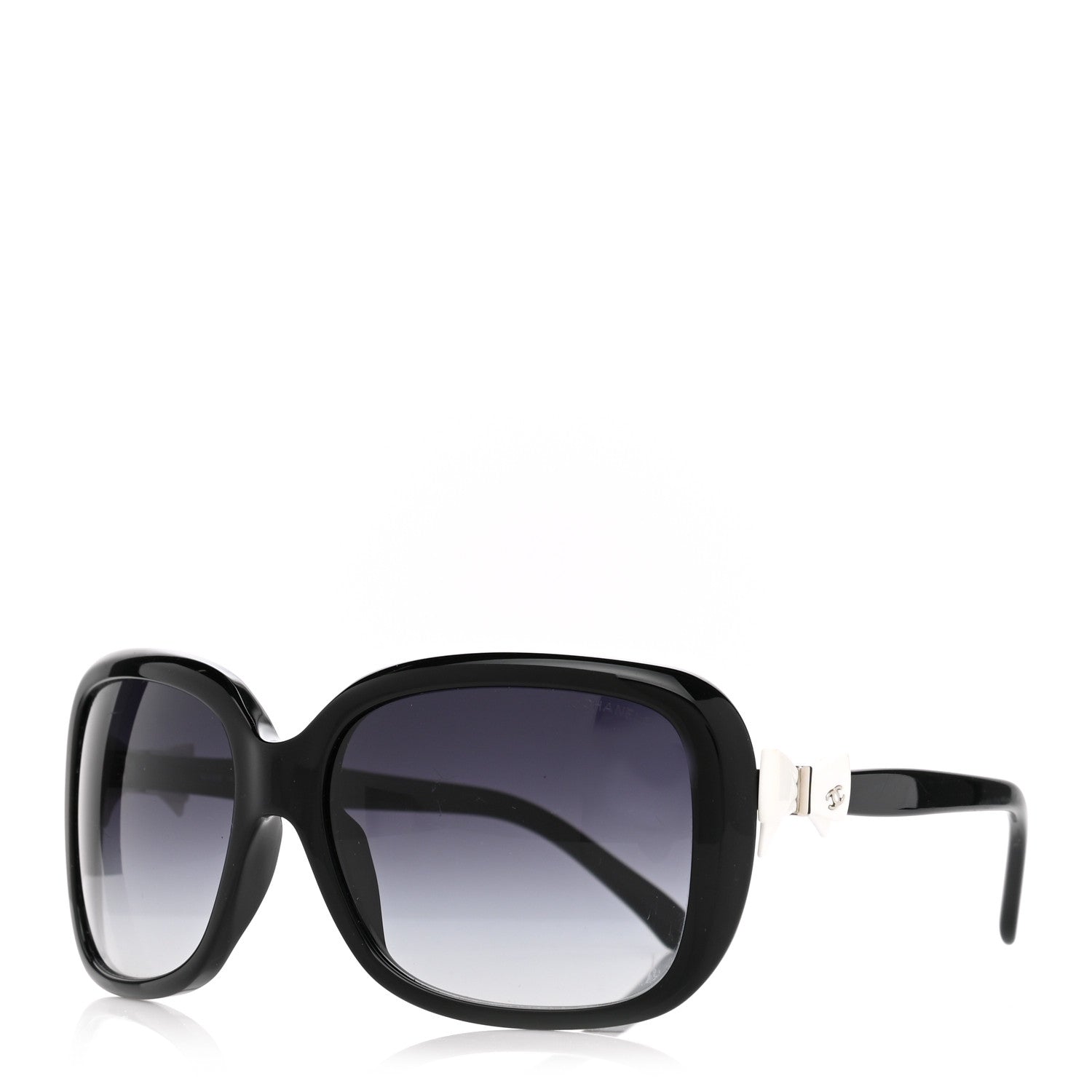 Chanel Acetate CC Bow Sunglasses 5171 Black White 1 of 8
