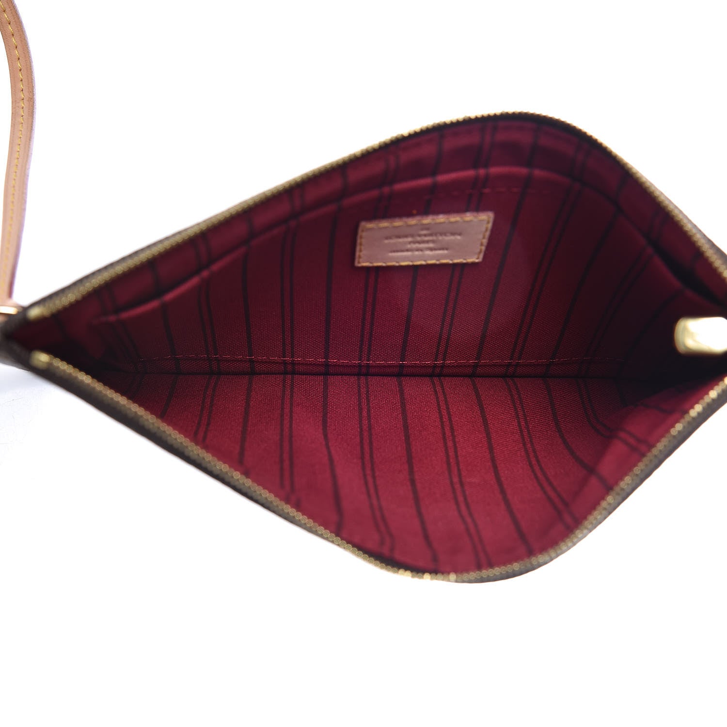 Louis Vuitton Monogram Neverfull MM GM Pochette Fuchsia 5 of 9