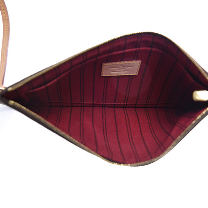 Louis Vuitton Monogram Neverfull MM GM Pochette Fuchsia 5 of 9