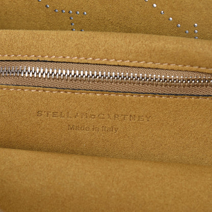 Stella McCartney Eco Alter Nappa Perforated Logo Tote Black 6 of 10