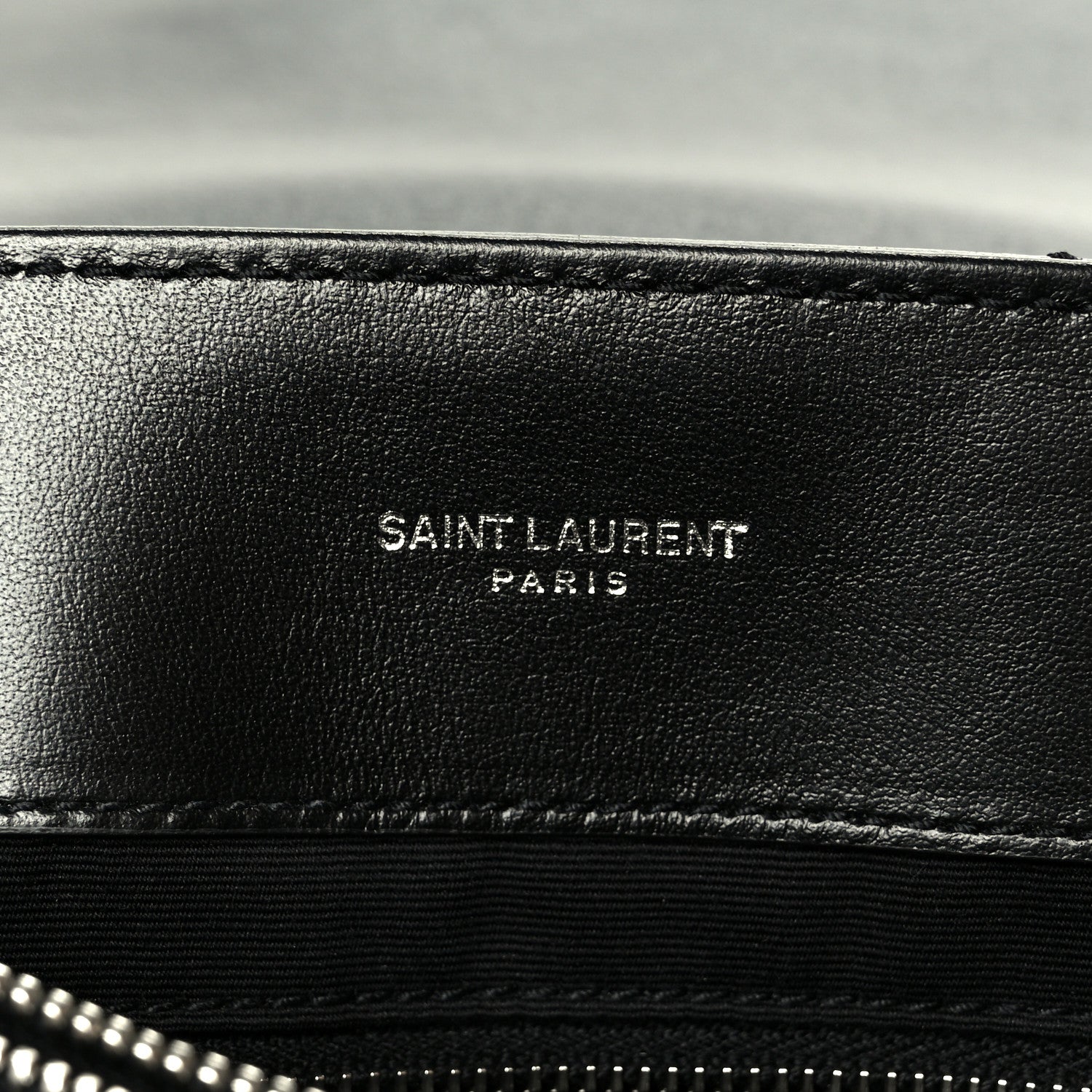 Saint Laurent Calfskin Y Quilted Monogram Medium Loulou Chain Satchel Black 11 of 21