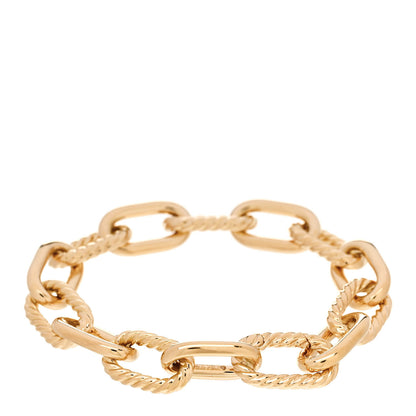 David Yurman 18K Yellow Gold 11mm Madison Classic Chain Bracelet 2 of 3