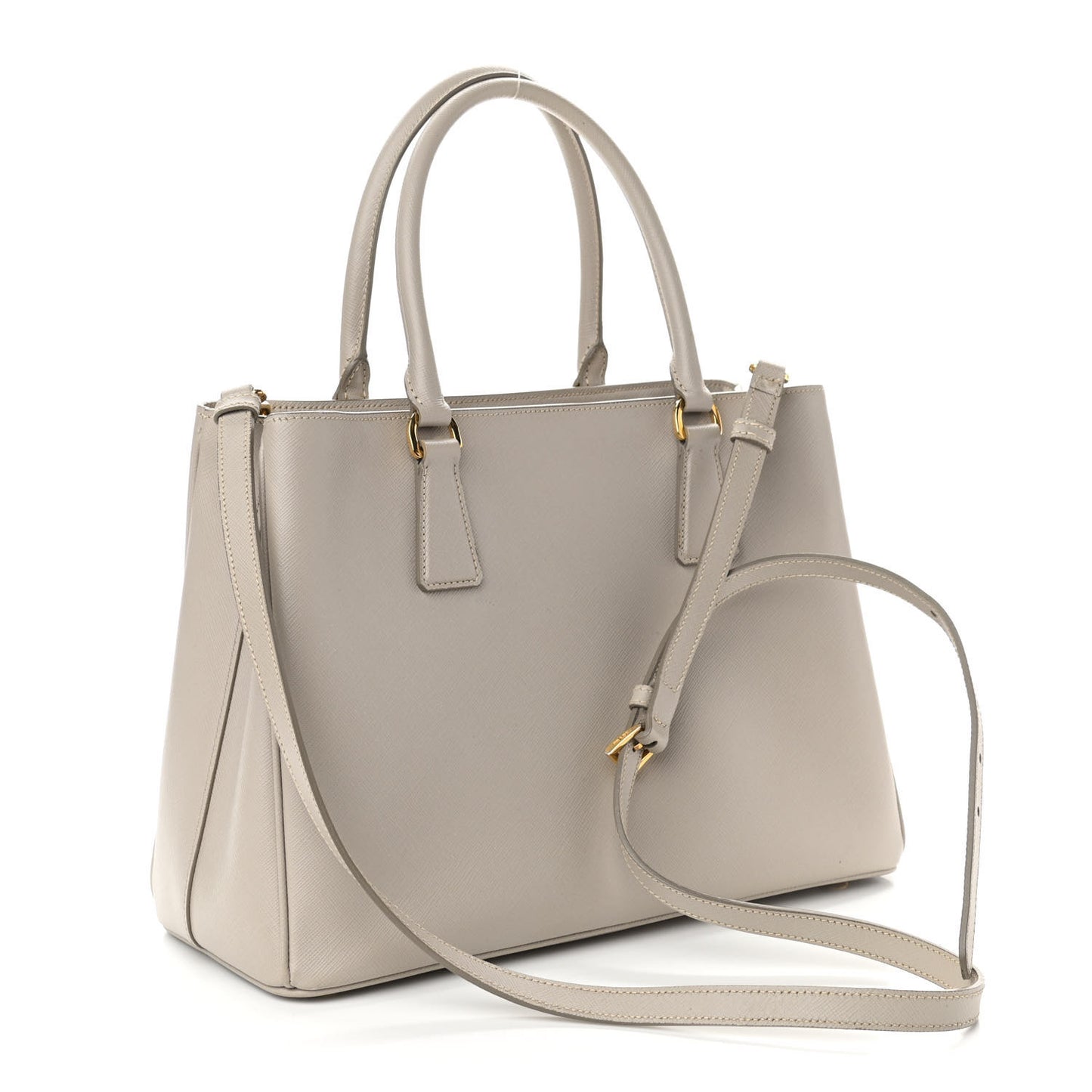 Saffiano Lux Medium Tote Pomice