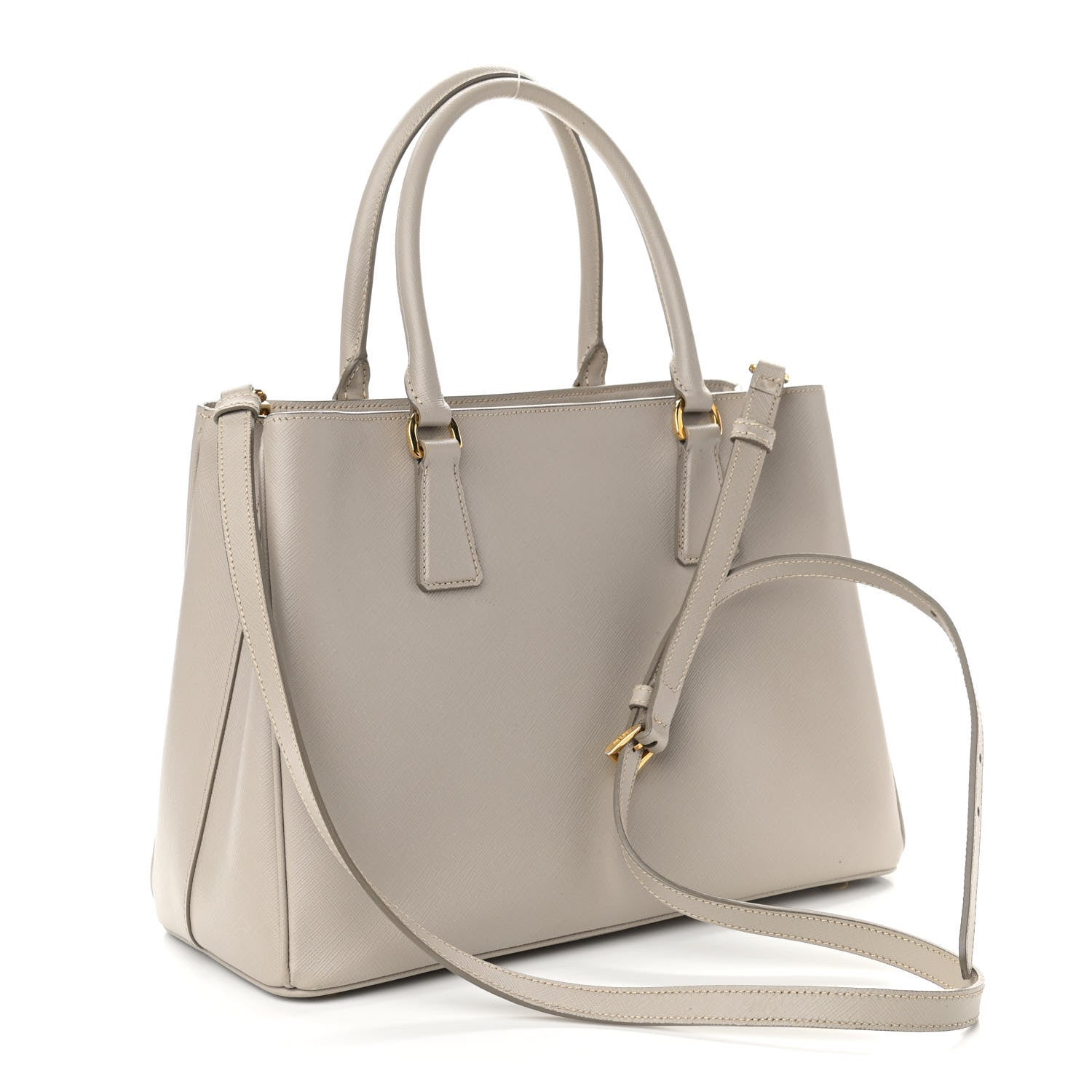 Prada Saffiano Lux Medium Tote Pomice 3 of 9