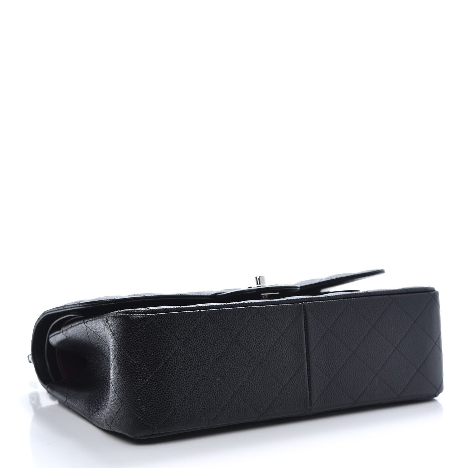 Chanel Caviar Quilted Jumbo Double Flap Black 4 of 12