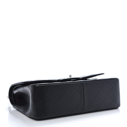 Chanel Caviar Quilted Jumbo Double Flap Black 4 of 12