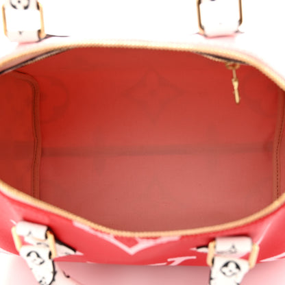 Louis Vuitton Monogram Giant Speedy Bandouliere 30 Rouge 5 of 9