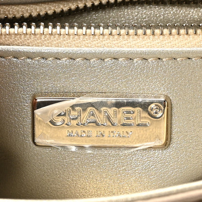 Chanel Sequin Small Single Flap Gold 6 of 11