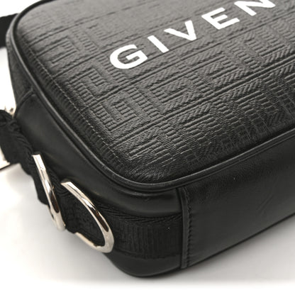 Givenchy Coated Canvas Logo Embossed Body Pouch Black Black 11 of 15