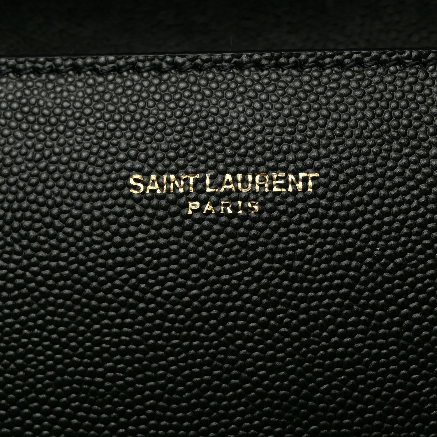 Saint Laurent Grain de Poudre Medium Classic Monogram Cassandra Top Handle Dark Green 8 of 11