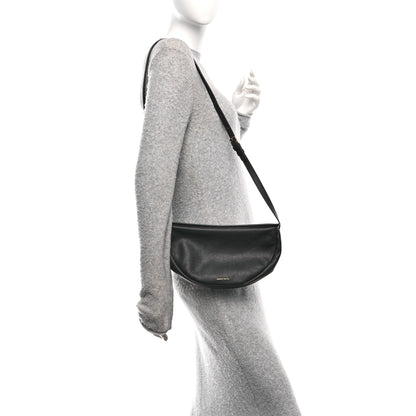 Mansur Gavriel Soft Calfskin Moon Sling Bag Black 2 of 9