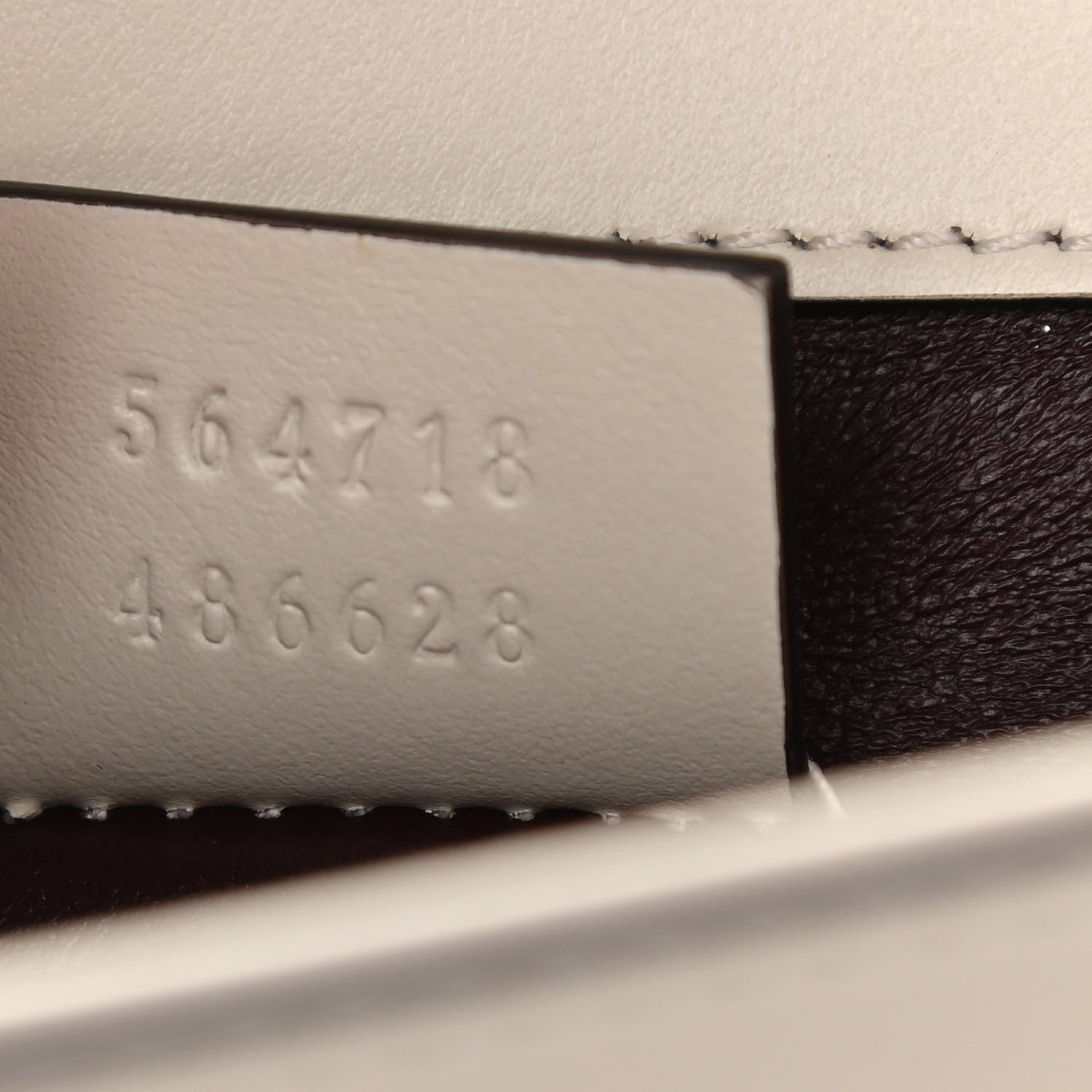 Gucci Smooth Calfskin Mini Zumi Shoulder Bag White 6 of 9