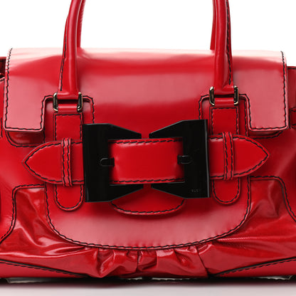 Gucci Dialux Large Queen Tote Red 8 of 13
