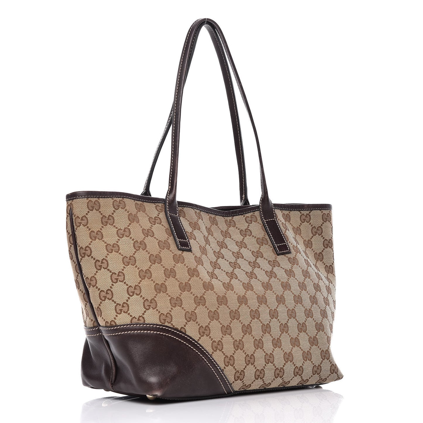 Monogram Medium New Britt Tote Brown