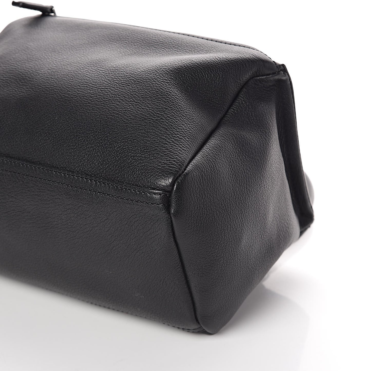 Sugar Goatskin Small Pandora Black