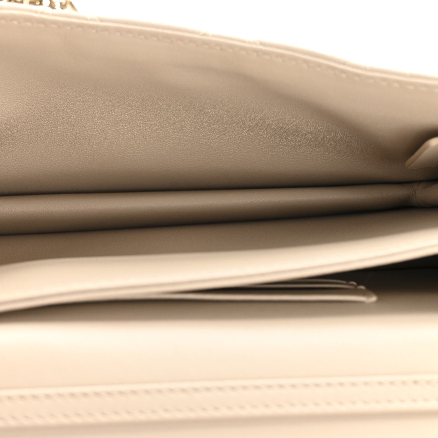 Christian Dior Lambskin Cannage Mini My Dior Bag Sand 5 of 13