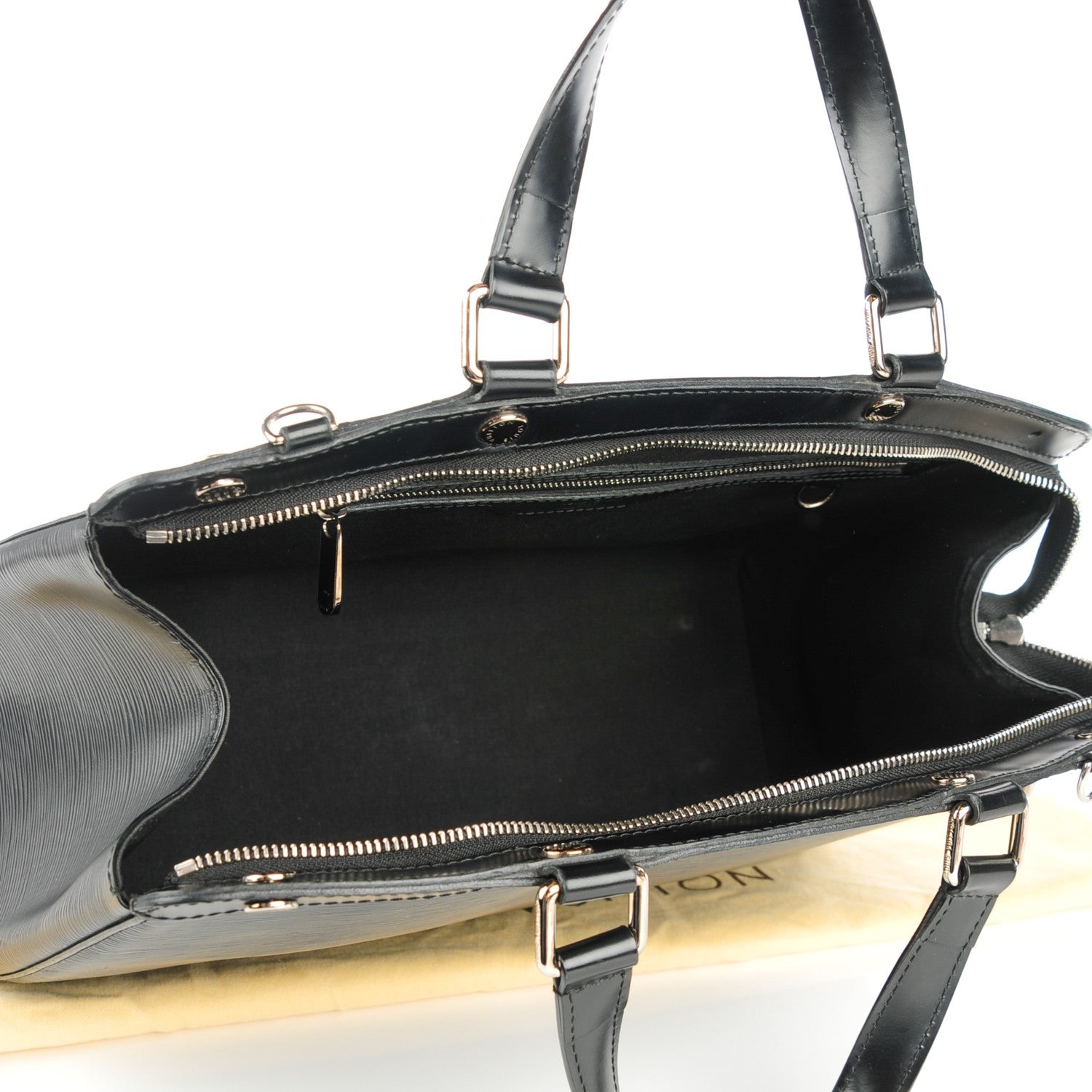 Louis Vuitton Epi Brea MM Black 5 of 7