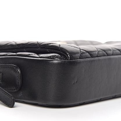 Chanel Lambskin Quilted Camera Case Black 8 of 10