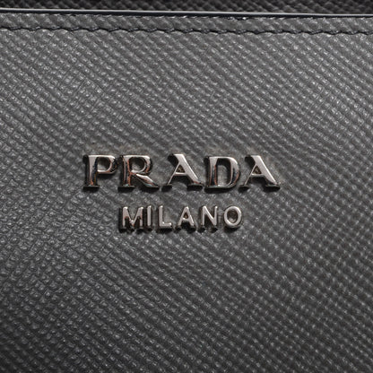 Prada Saffiano Cuir Front Pocket Tote Marmo 10 of 10