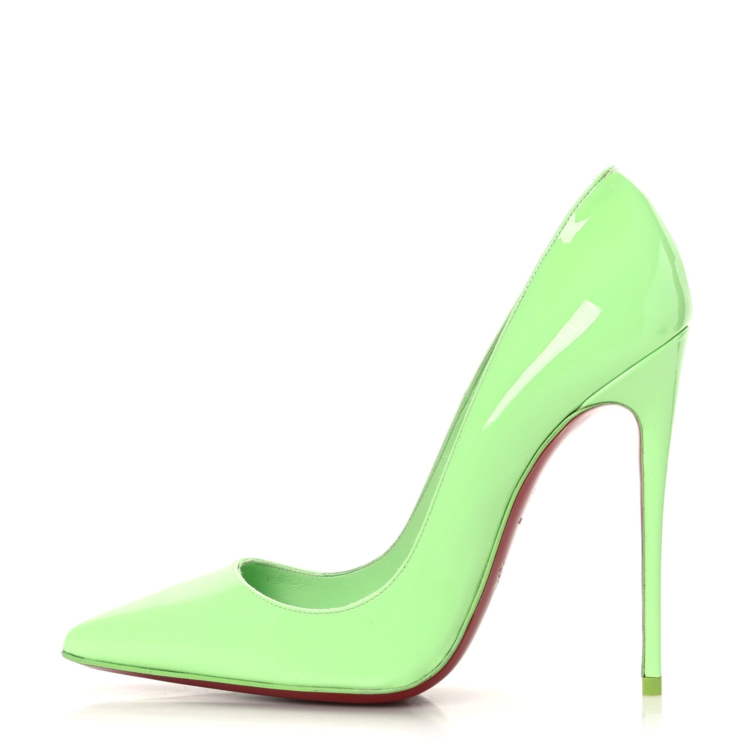 Christian Louboutin Patent So Kate 120 Pumps 36.5 Tropique 1 of 7