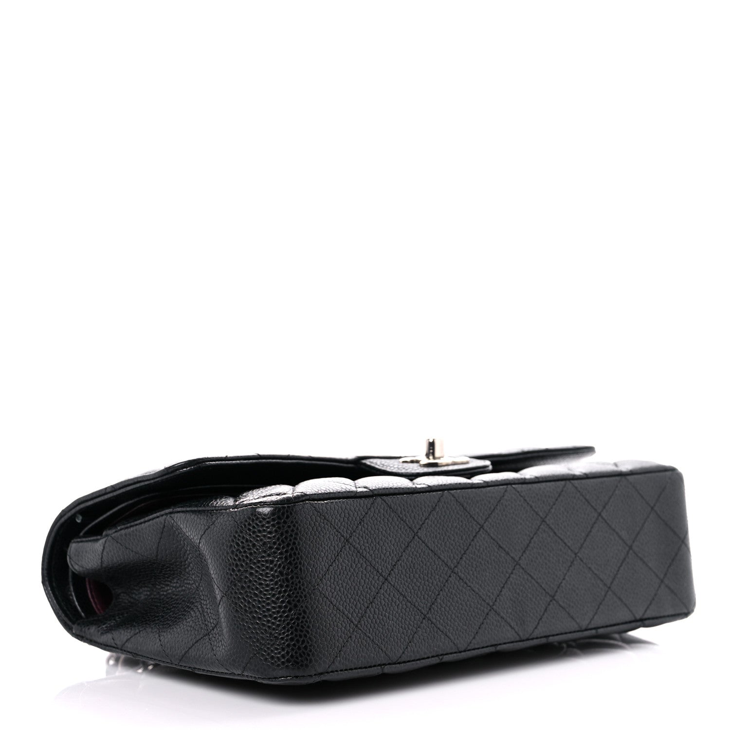 Chanel Caviar Quilted Medium Double Flap Black 4 of 10