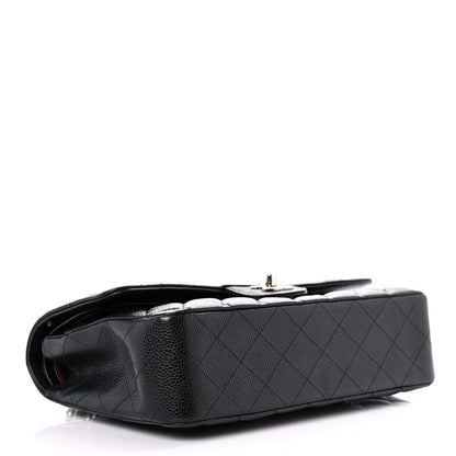 Chanel Caviar Quilted Medium Double Flap Black 4 of 10