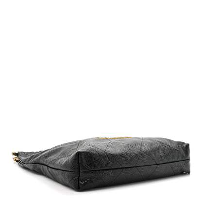 Chanel Shiny Caviar Quilted Chanel 22 Black 4 of 12