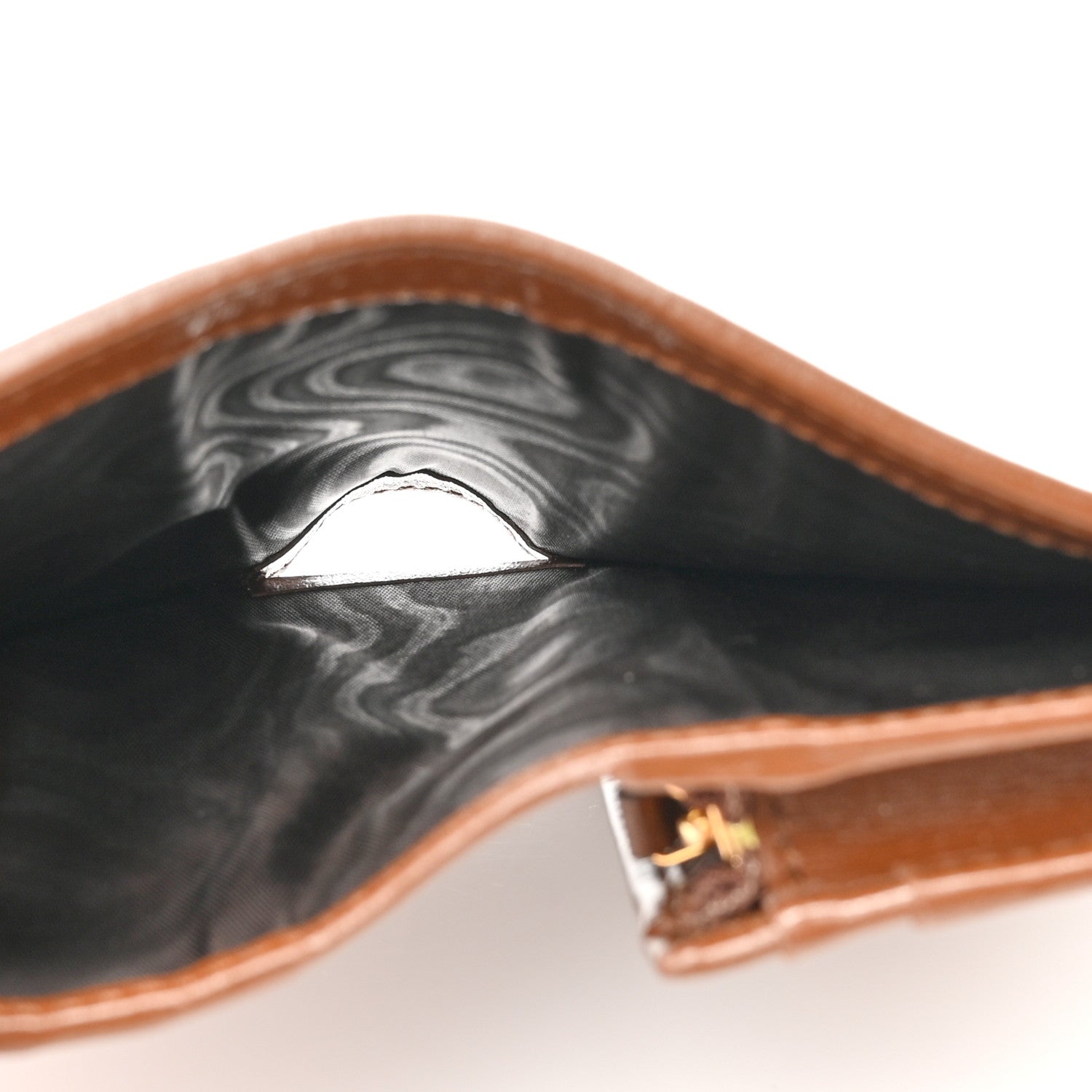 Gucci GG Supreme Monogram Horsebit 1955 Card Case Wallet Beige Ebony Brown Sugar 6 of 10