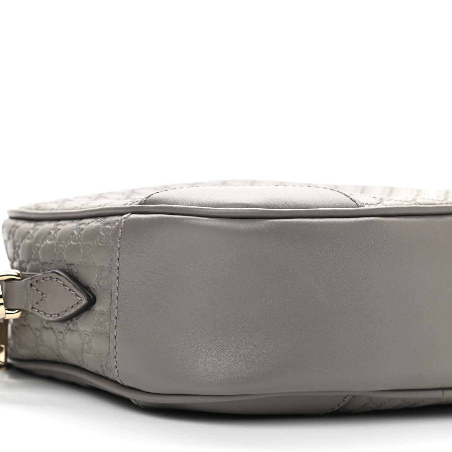 Microguccissima Mini Bree Messenger Bag Grey