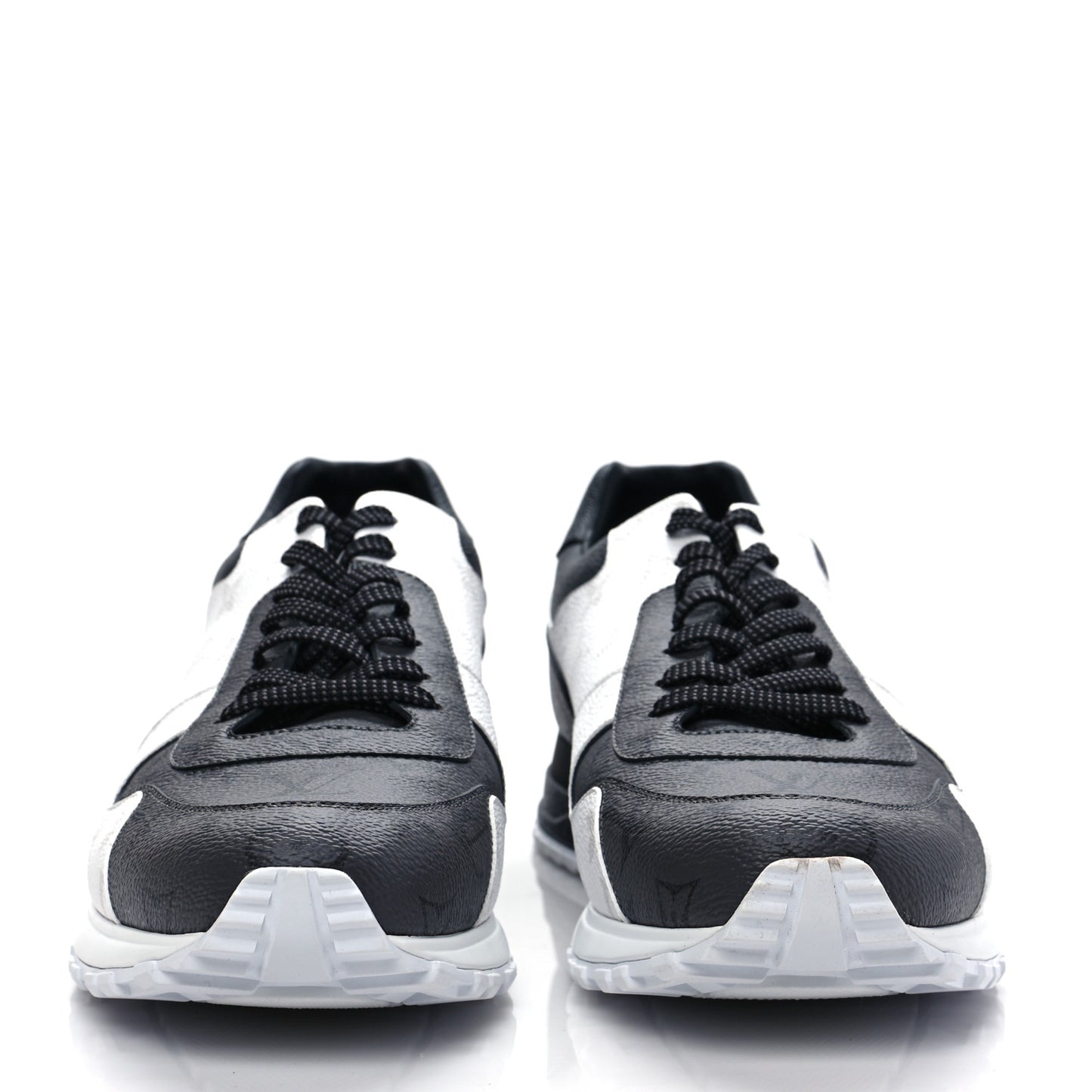 Monogram Eclipse Ice Reverse Mens Run Away Sneakers 10.5