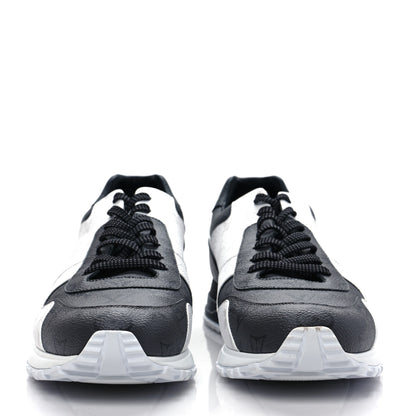 Louis Vuitton Monogram Eclipse Ice Reverse Mens Run Away Sneakers 10.5 2 of 8