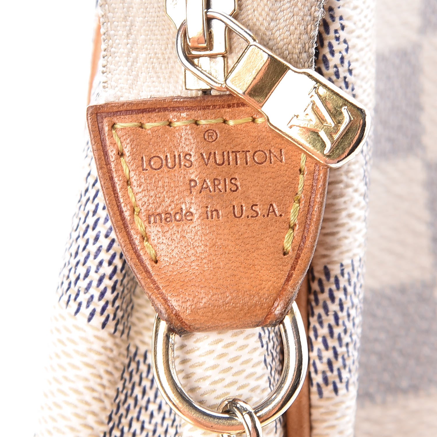 Louis Vuitton Damier Azur Eva Clutch 7 of 19
